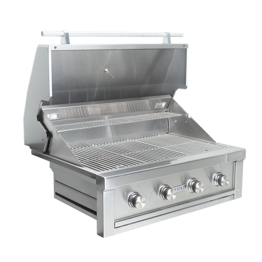 Videl 36" 4-Burner Freestanding Grill with Cart