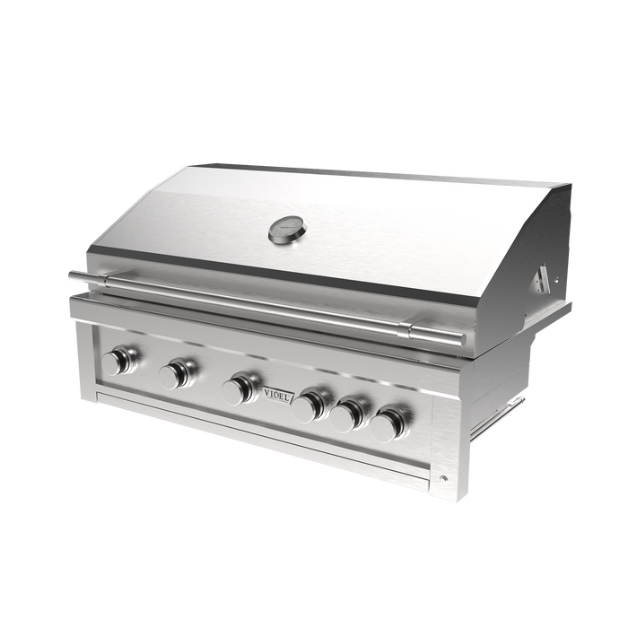 Videl 42" Gran Fuego 5-Burner Built-In Gas Grill