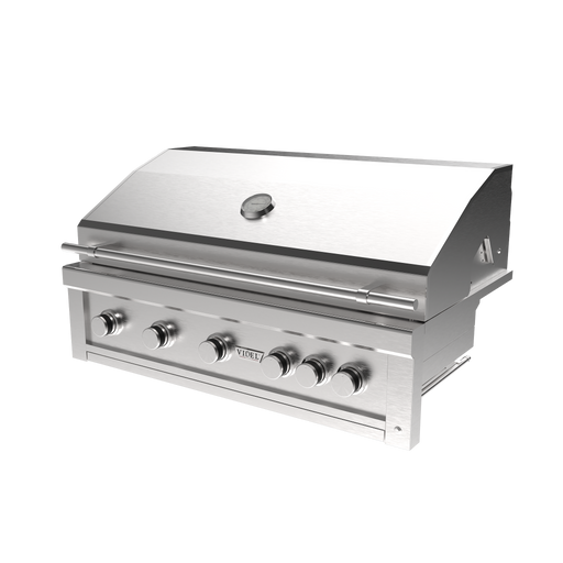 Videl 42" 5-Burner Freestanding Grill with Cart