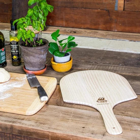 WPPO 12"x 24" Wooden Pizza Peel 2-Pack