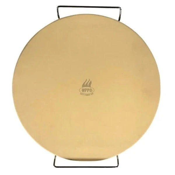 WPPO 15-Inch Premium Pizza Baking Stone with Handles