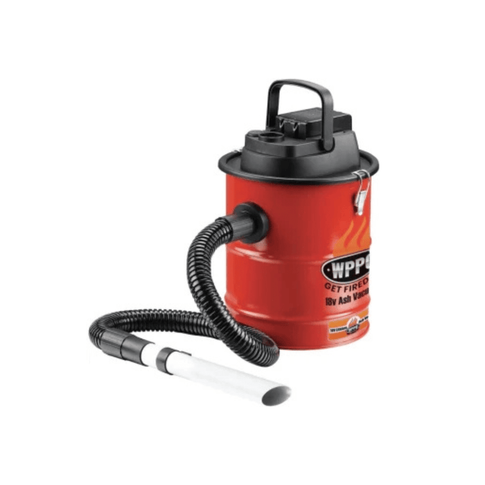 WPPO 18v Rechargeable Ash Vacuum with Fire Retardant and HEPA Filter