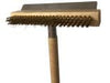 WPPO 36-Inch Pizza Oven Brush w/ Wooden Handle & Stainless Steel Scraper