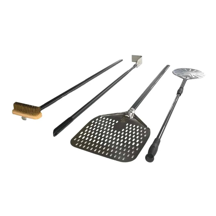 WPPO 4 Piece Wood-Fired Pizza Oven Utensil Kit