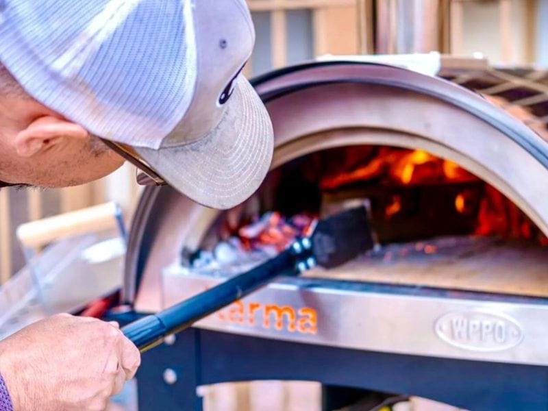 WPPO Coal Rake for Wood-Fired Pizza Oven