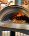 WPPO Karma 25-Inch Red Freestanding Wood Fired Outdoor Pizza Oven