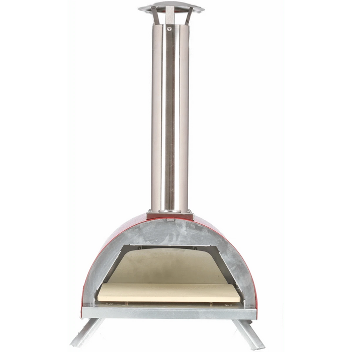 WPPO Le Peppe Red 32-Inch Portable Wood Fired Pizza Oven