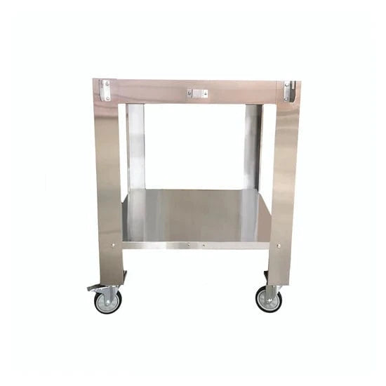 WPPO Stainless Steel Cart for Karma 32-Inch Wood Fired Pizza Oven