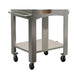 WPPO Stainless Steel Cart for Karma 32-Inch Wood Fired Pizza Oven