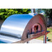 WPPO Stainless Steel Cart for Karma 55-Inch Wood Fired Pizza Oven