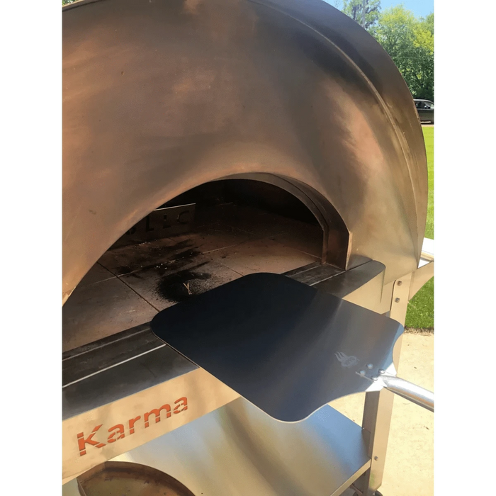 WPPO Traditional Aluminum Pizza Peel with Long Wooden Handle 14"W x 38"L