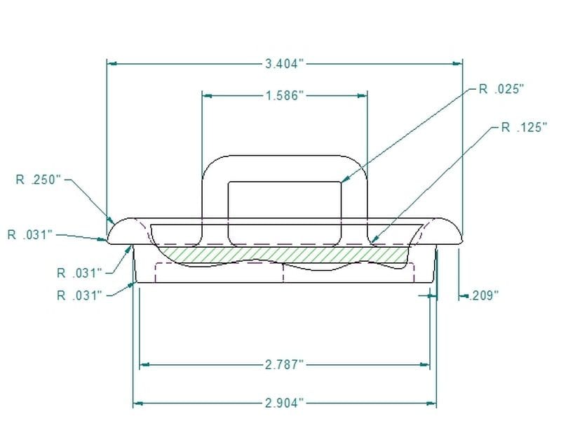 Ash Dump Plug fits Drolet Eco-55