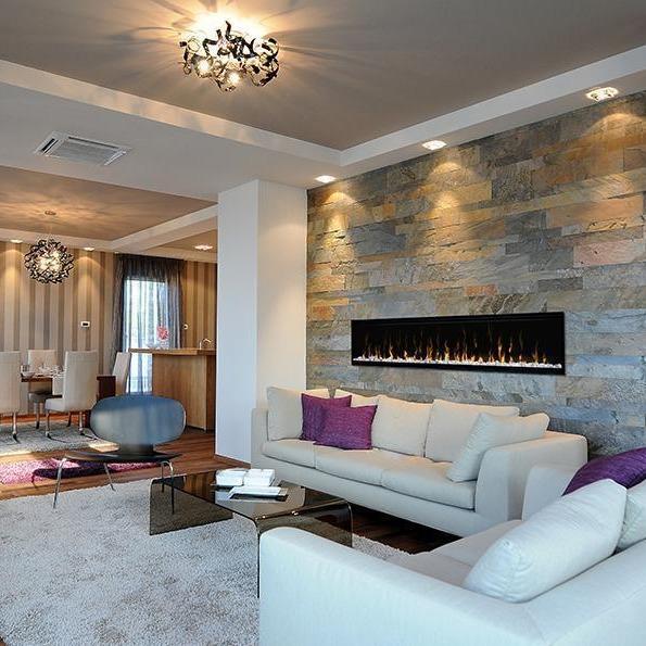 Dimplex IgniteXL 74-Inch Built-in Hardwired Electric Fireplace (XLF74)