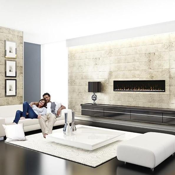 Dimplex IgniteXL 74-Inch Built-in Hardwired Electric Fireplace (XLF74)