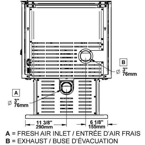 Drolet Eco-55 Pellet Stove