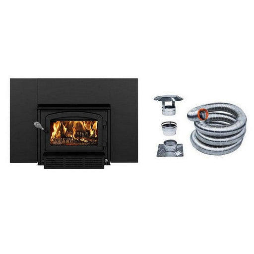 Drolet Escape 1500-I Wood Insert Trio (25FT)