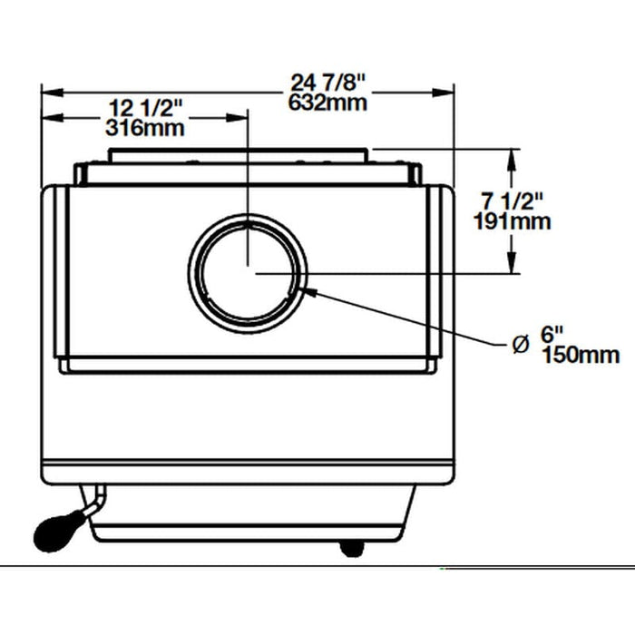 Drolet Escape 1500 Wood Stove