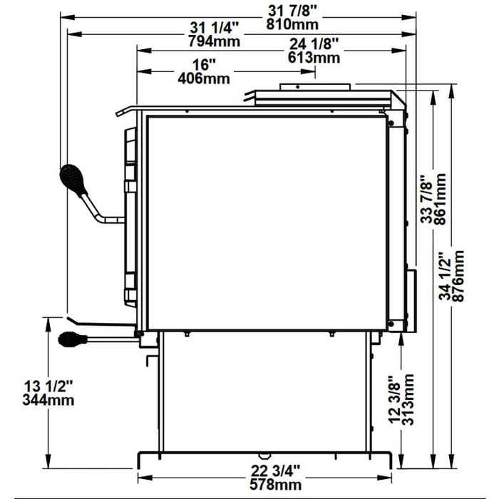Drolet Escape 2100 Wood Stove