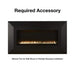 Empire Boulevard 30-Inch Slim Line Wall Mounted/Recessed Ventless Gas Fireplace