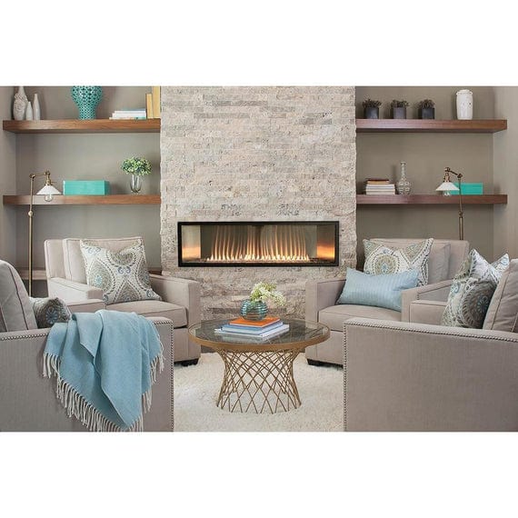 Empire Boulevard 36-Inch/48-Inch Long Linear Vent-Free Gas Fireplace