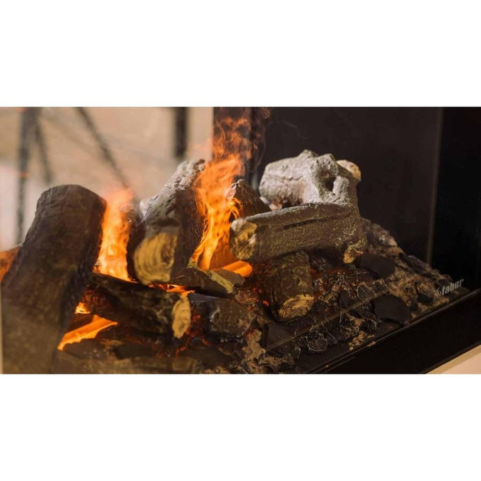 Faber E-Matrix 37-Inch Built-in Right Facing 2-Sided Vapor Fireplace (FEF3226L2R)