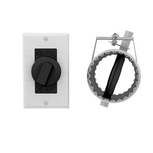 Fresh Air Intake Register With Airtight Damper