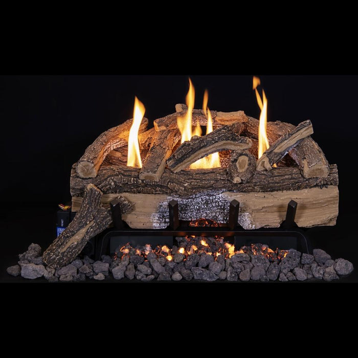 Grand Canyon Split Oak Vent-Free Indoor Gas Set Insert