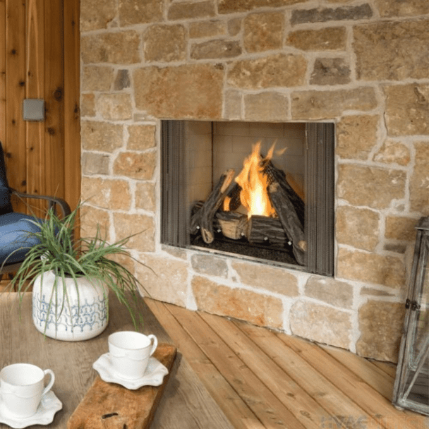 Majestic Courtyard 36-Inch/42-Inch Vent-Free Outdoor Natural Gas Fireplace