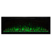 Modern Flames Spectrum Slimline Built-in/Wall Mounted Electric Fireplace, Sizes: 50"-100"