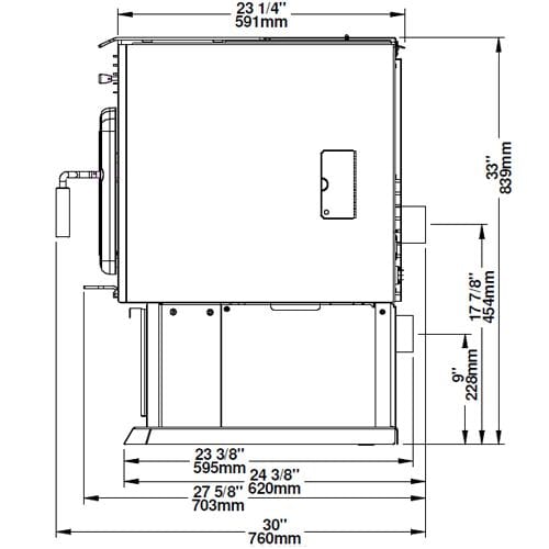 Osburn 2500 Pellet Stove