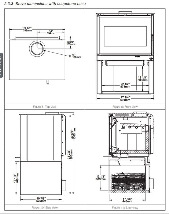 Osburn Inspire 2000 Wood Stove