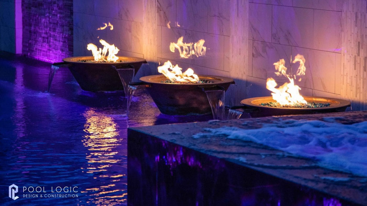 The Outdoor Plus Cazo 4-way Fire & Water Bowl