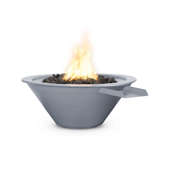 The Outdoor Plus Cazo Powder Coated Steel 24"  Fire & Water Bowl