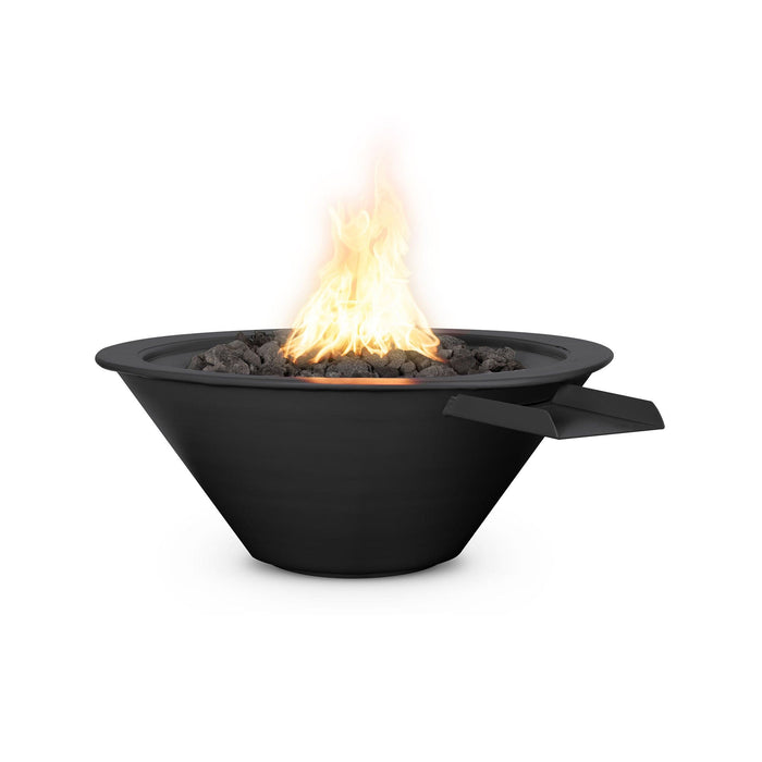 The Outdoor Plus Cazo Powder Coated Steel 30" Fire & Water Bowl