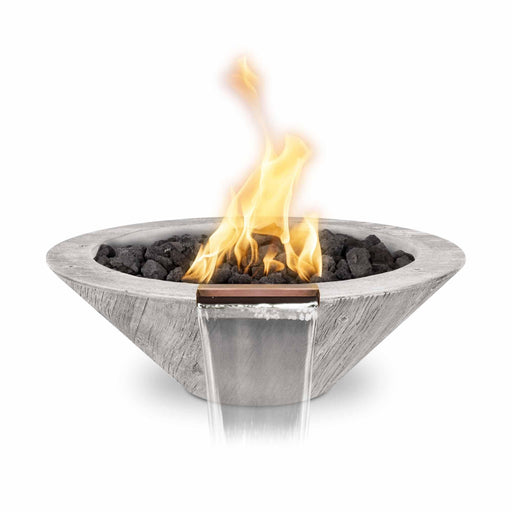 The Outdoor Plus Fire And Water Bowl Cazo Wood Grain OPT-31RWGFW