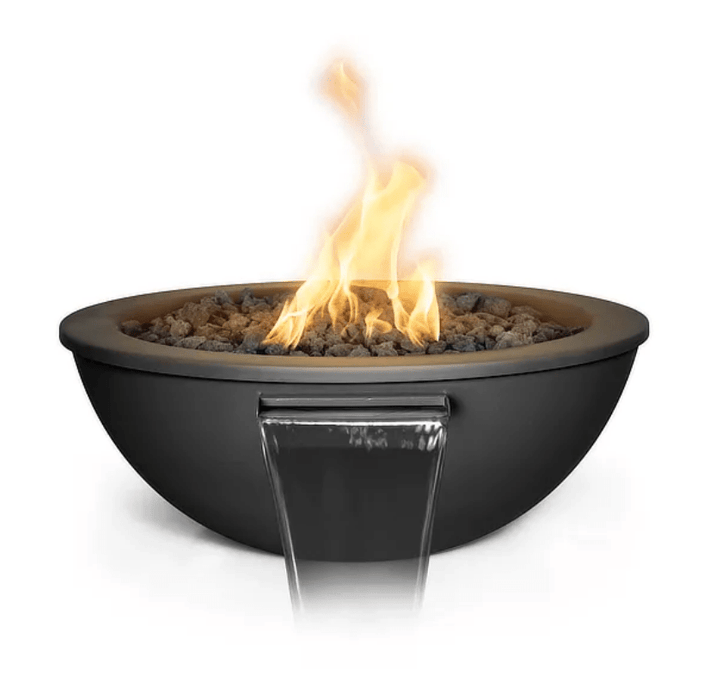 The Outdoor Plus Fire and Water Bowl Sedona Powder Coated OPT-27RPCFW