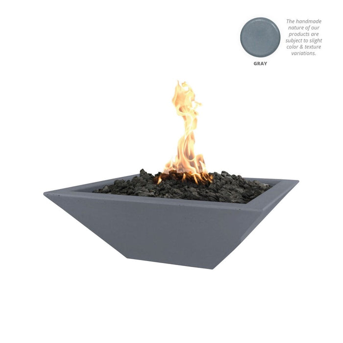 The Outdoor Plus Fire Bowl Maya Concrete 24" OPT-24SFO