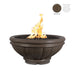 The Outdoor Plus Fire Bowl Roma Concrete 24" OPT-ROM24