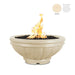 The Outdoor Plus Fire Bowl Roma Concrete 24" OPT-ROM24