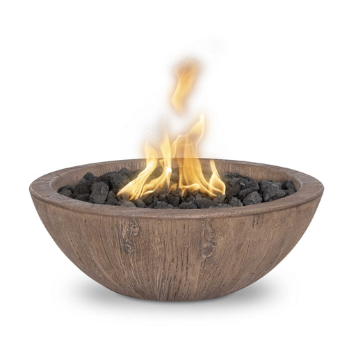 The Outdoor Plus Fire Bowl Sedona Wood Grain OPT-27RWGFO