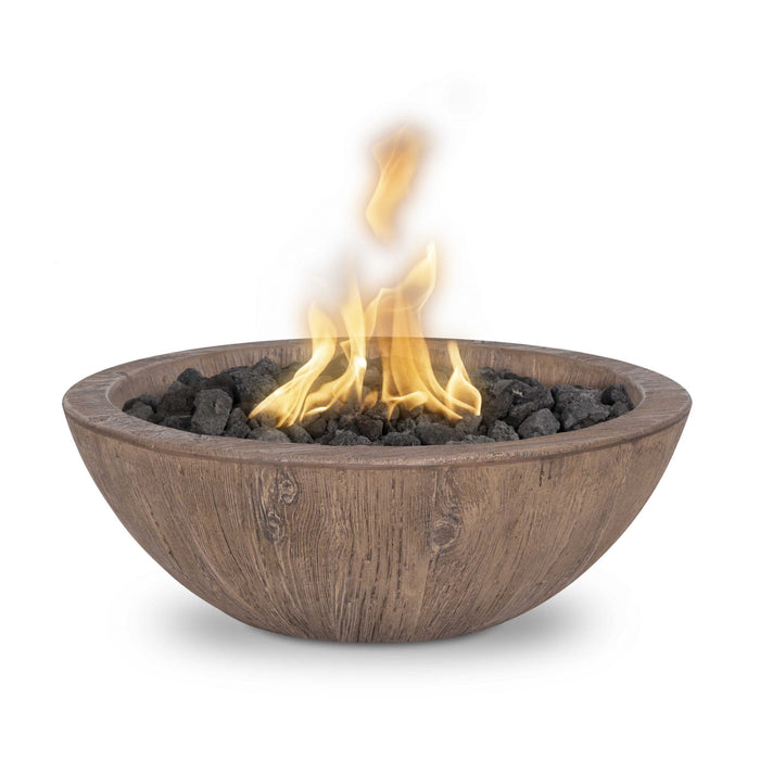 The Outdoor Plus Fire Bowl Sedona Wood Grain OPT-27RWGFO
