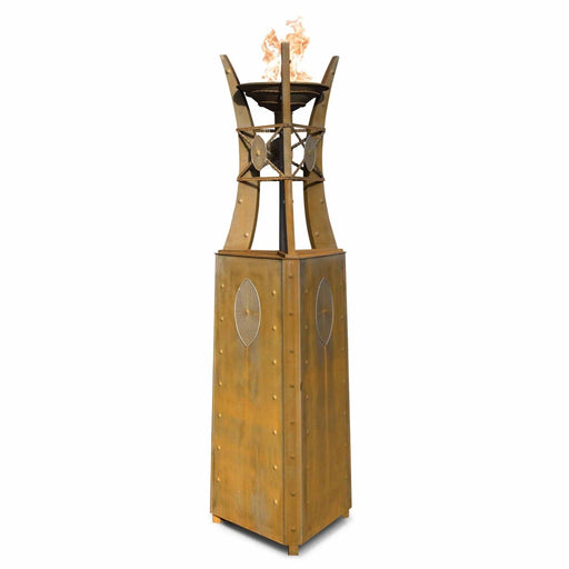The Outdoor Plus Fire Tower Bastille – Corten Steel OPT-FTWR2