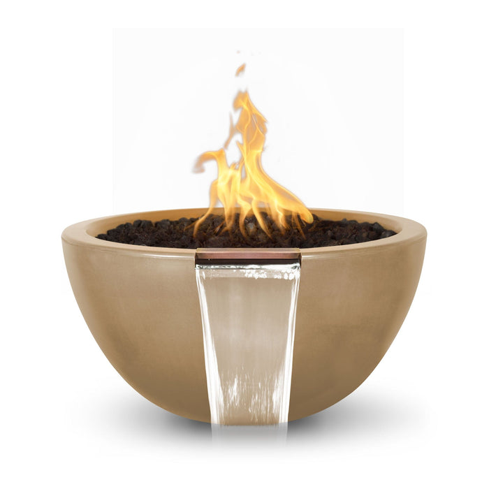 The Outdoor Plus Luna 30" Fire & Water Bowl